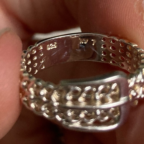 Sterling silver ring - Picture 7 of 12